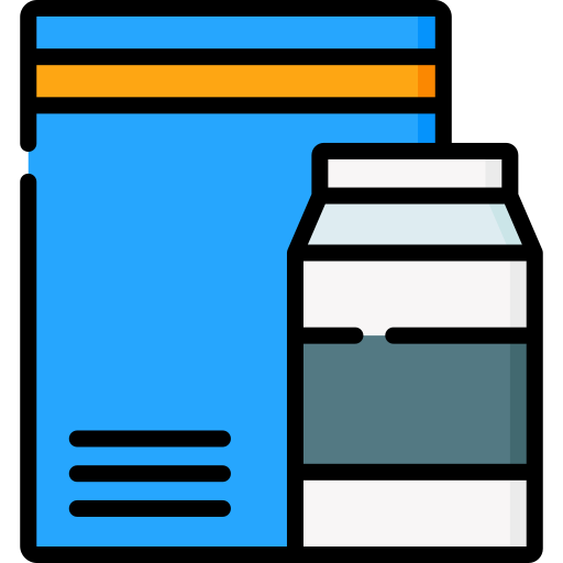 Empaque para productos lácteos